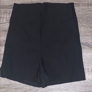 Very high waisted shorts